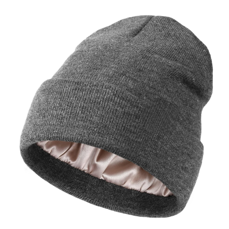 Slouchy Warm Cuffed Design Beanie Hat