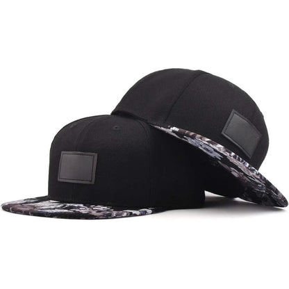 Snapback Floral Patch Stylish And Adjustable Cap