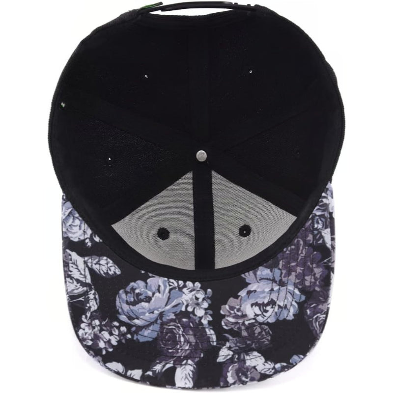 Snapback Floral Patch Stylish And Adjustable Cap