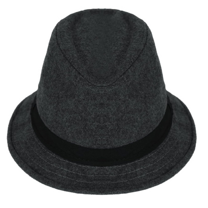 Structured Short Brim Trilby Jazz Hat