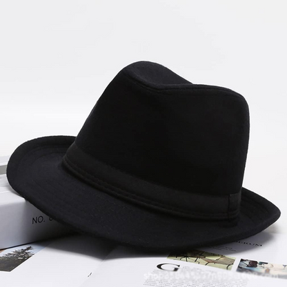 Structured Short Brim Trilby Jazz Hat