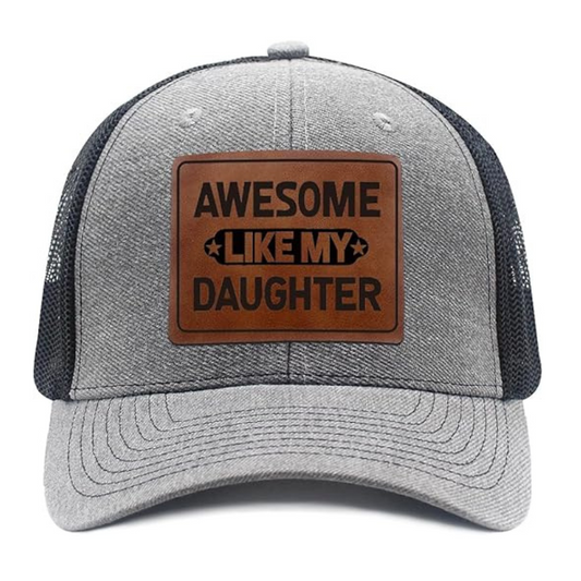 Stylish Design Trucker Mesh Cap With Patch For Dad