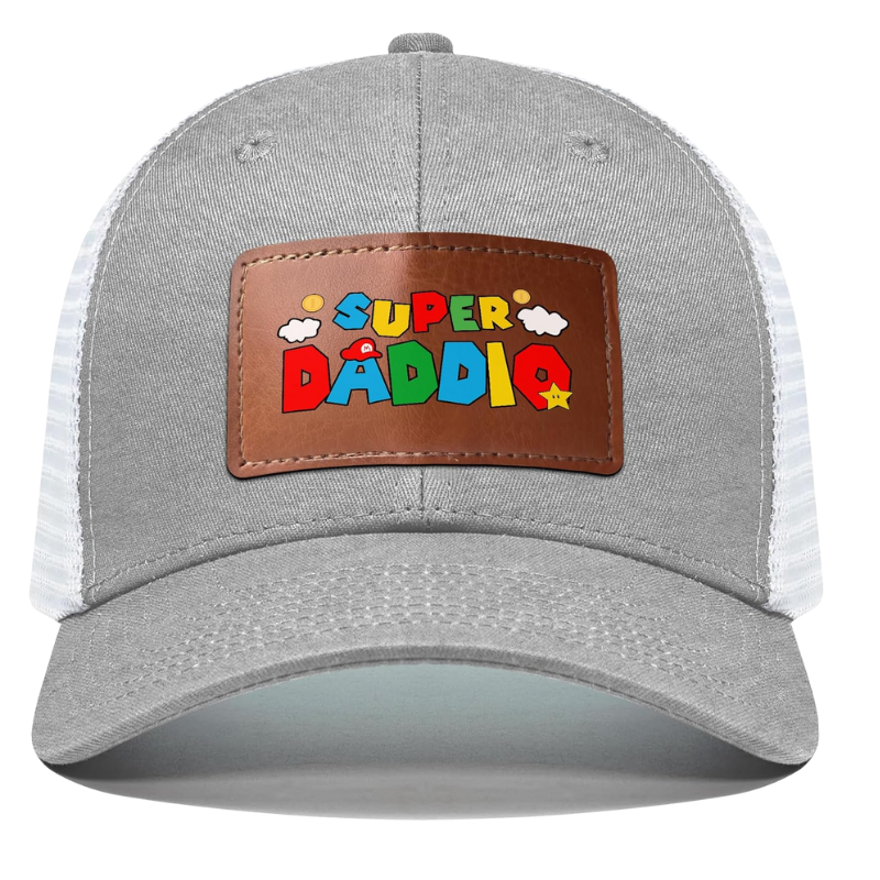 Super Daddio Trucker Mesh Cap With Patch