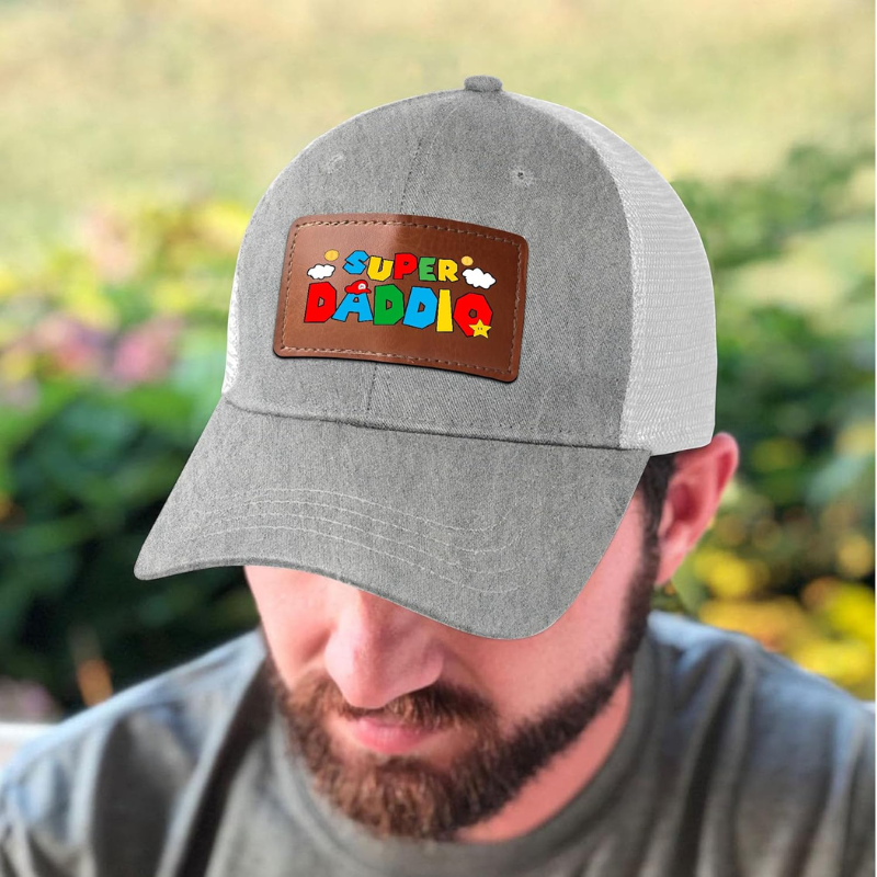 Super Daddio Trucker Mesh Cap With Patch