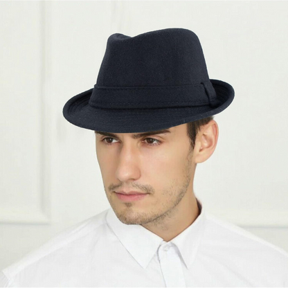 Timeless Short Brim Trilby Hat For Sophisticated Look