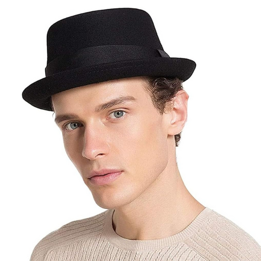 Timeless Short Brim Trilby Hat For Sophisticated Look