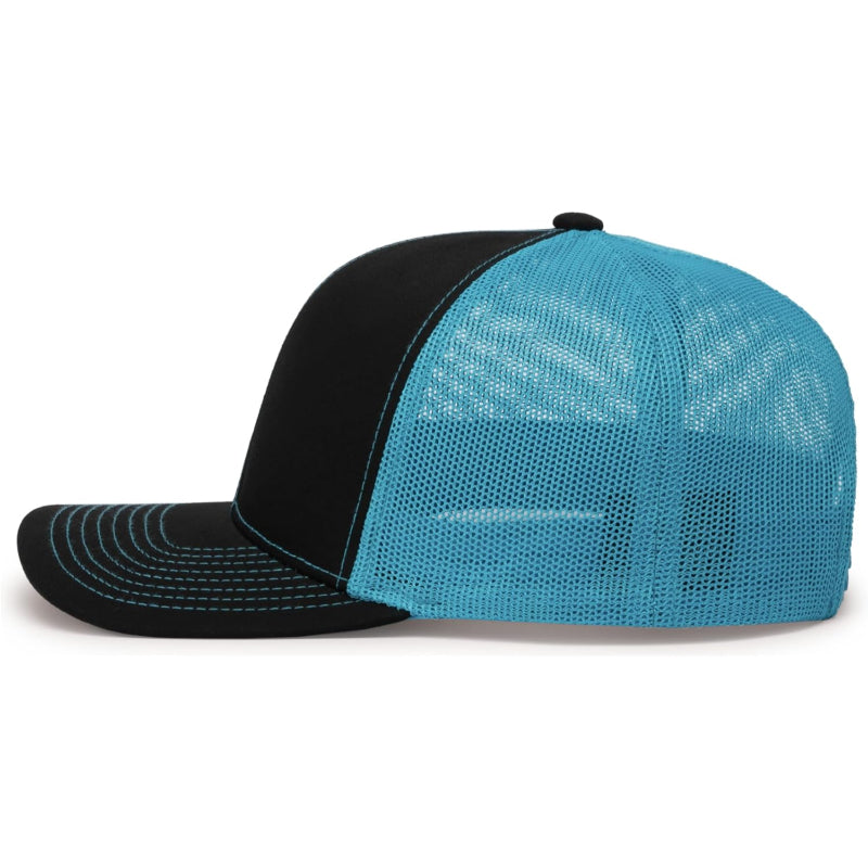 Two Tone Adjustable Snapback Trucker Hat