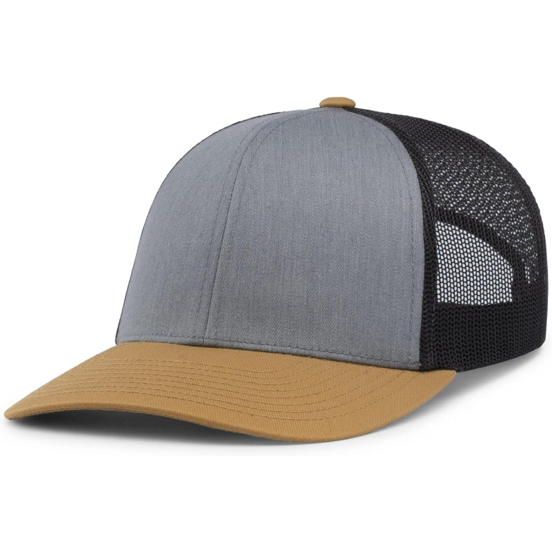 Two Tone Adjustable Snapback Trucker Hat