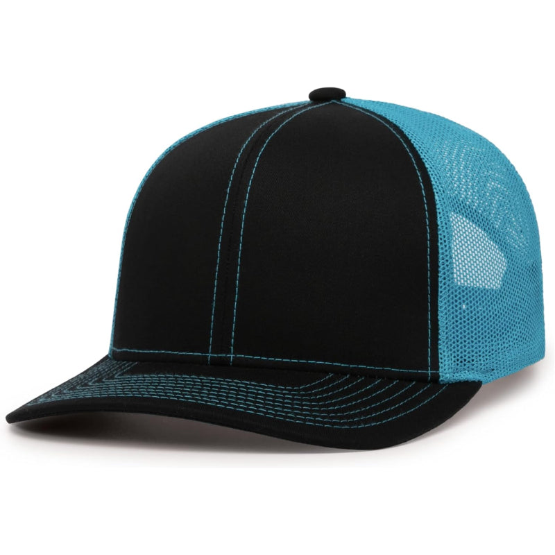 Two Tone Adjustable Snapback Trucker Hat