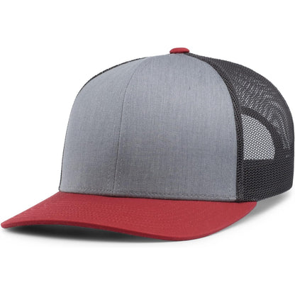 Two Tone Adjustable Snapback Trucker Hat