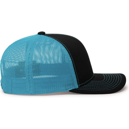 Two Tone Adjustable Snapback Trucker Hat