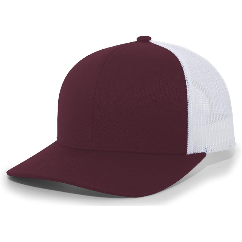 Two Tone Adjustable Snapback Trucker Hat