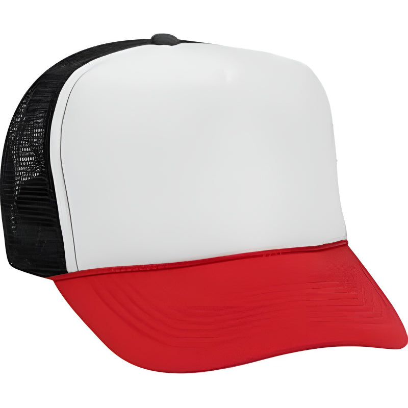 Two Tone Classic Style Mesh Back Trucker Hat