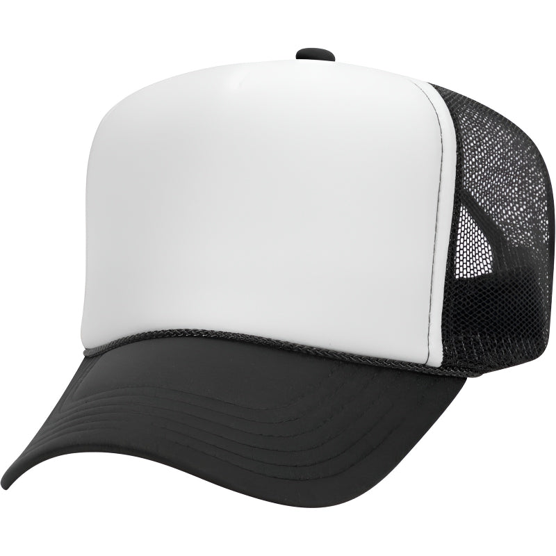 Two Tone Classic Style Mesh Back Trucker Hat