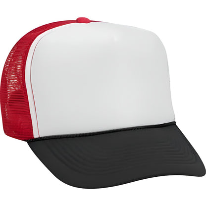 Two Tone Classic Style Mesh Back Trucker Hat