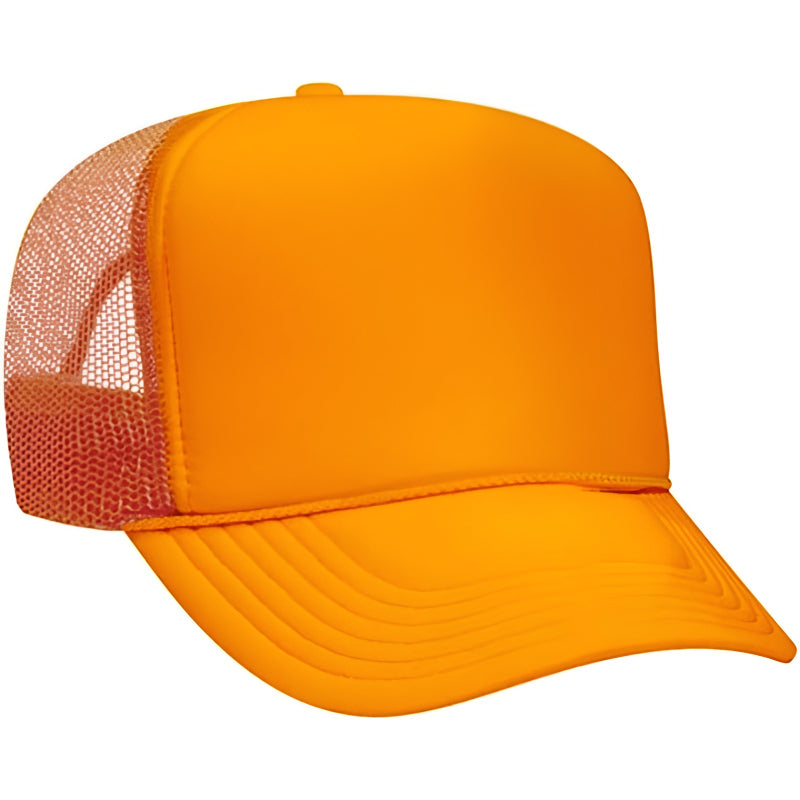 Two Tone Classic Style Mesh Back Trucker Hat