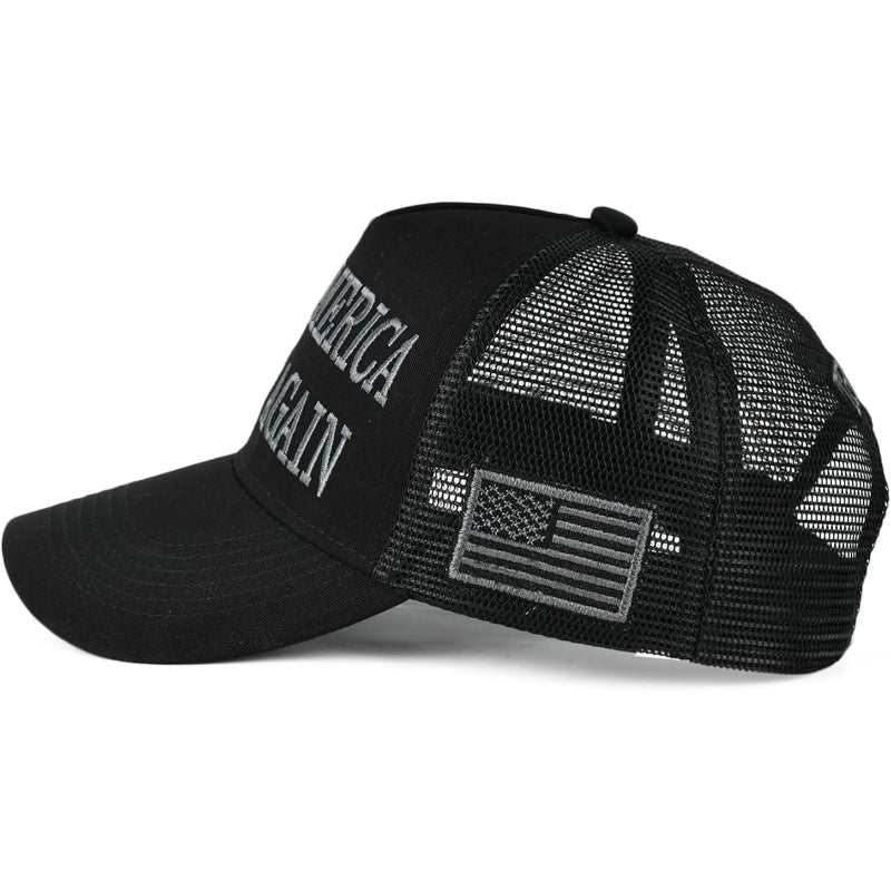 Classic Embroidered Mesh Cap