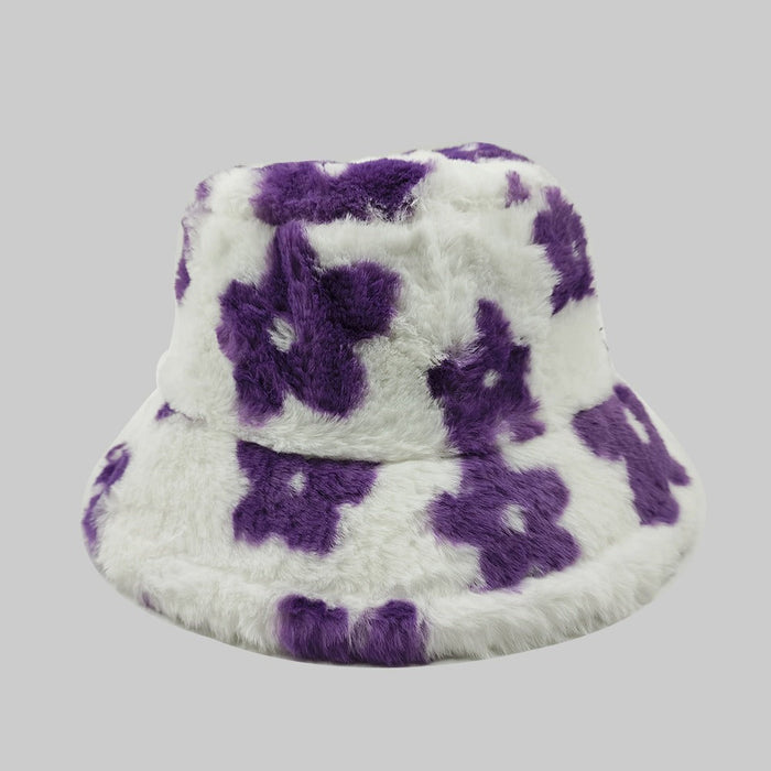 Fashion Plush Bucket Hats For Men & Women