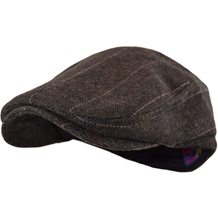 Men's Classic Herringbone Tweed Hat