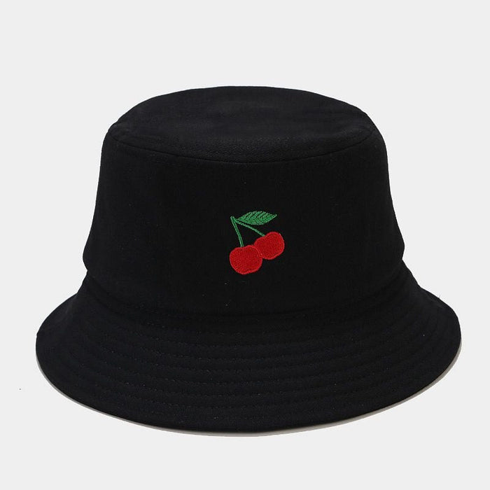 Cute Embroidery Fisherman Hat