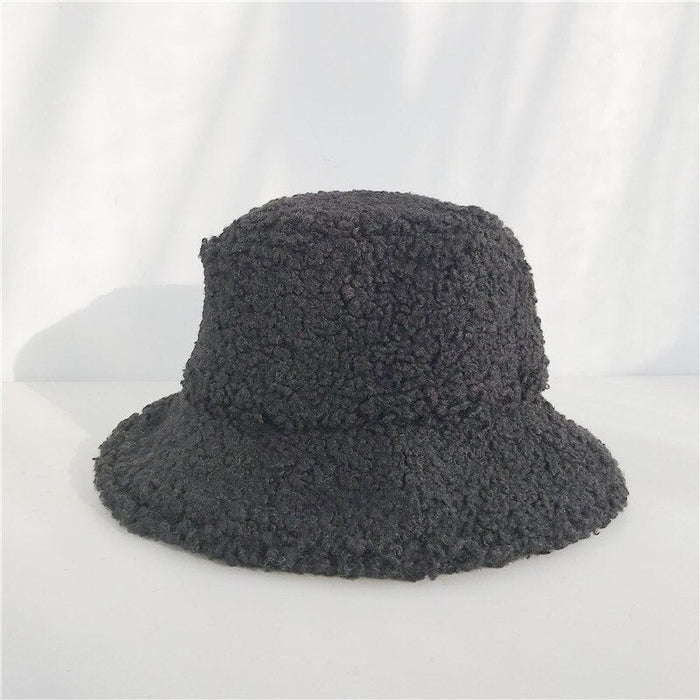 Winterized Faux Lambs Wool Breathable Bucket Hat