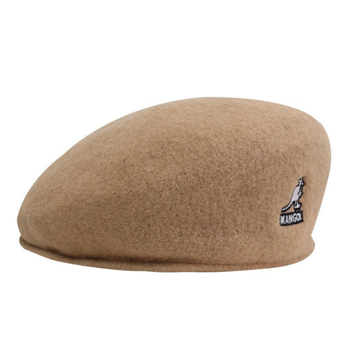 Versatile Kangaroo Wool Painter's Beret Hat