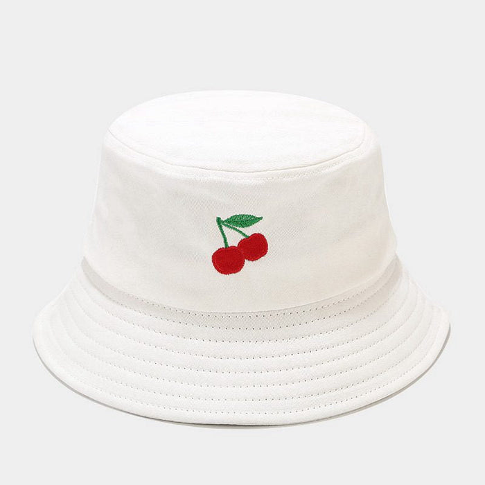 Cute Embroidery Fisherman Hat