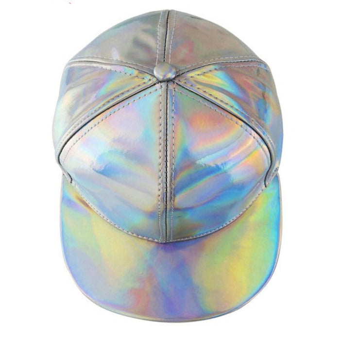 Rainbow Reflective Hip Hop Hats For Men