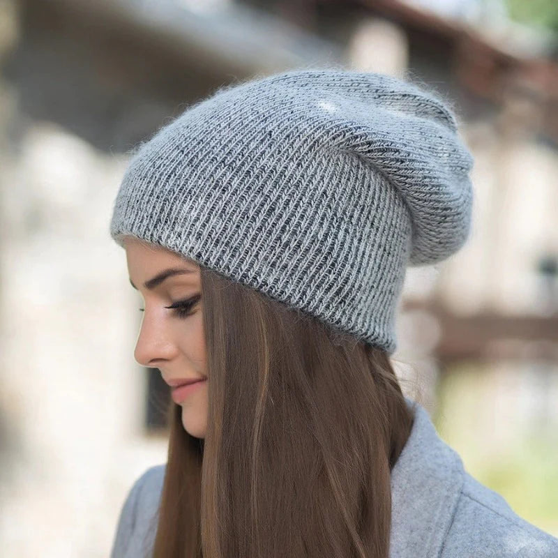 Soft Knit Oversized Beanie