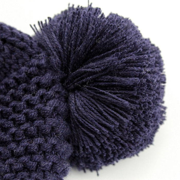 Pompom Baby Hat Gloves & Cap