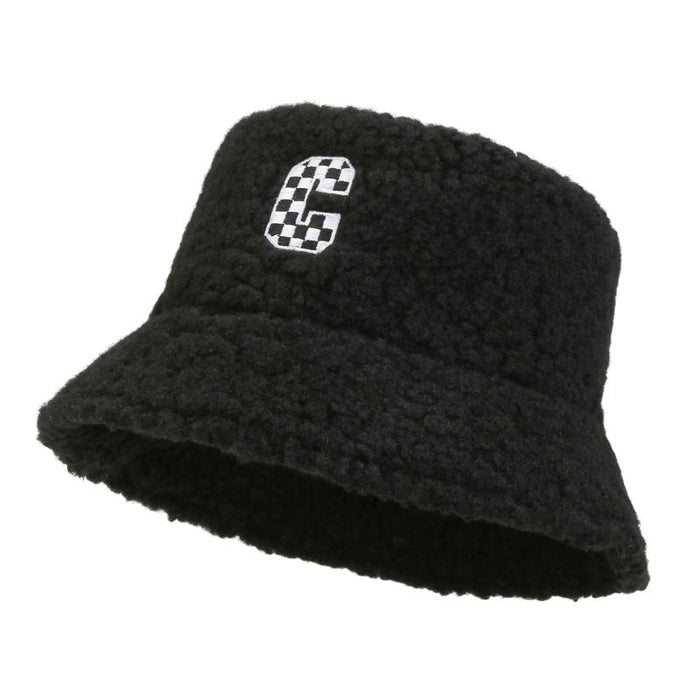 Unisex Warm Wool Bucket Cap