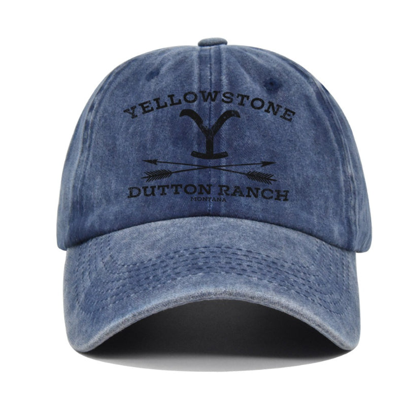 Snapback Baseball Cap In Yellowstone