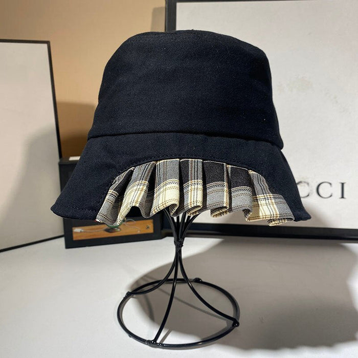 Elegant Japanese Cotton Summertime Bucket Hat