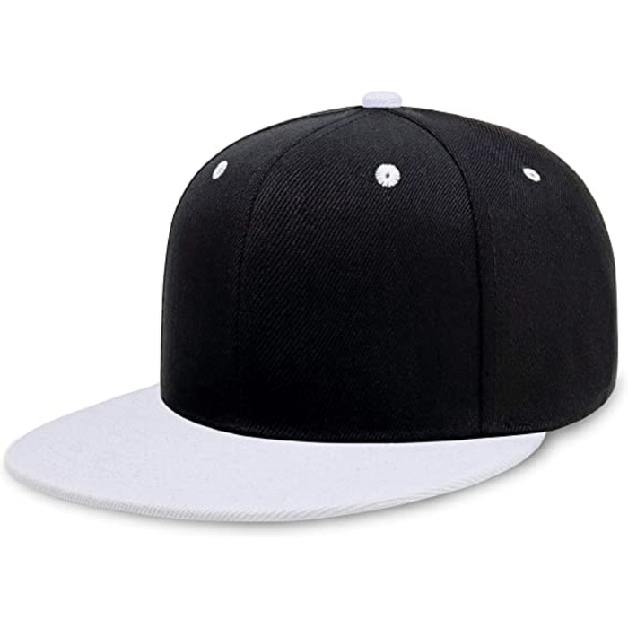 Classic Flat Bill Snapback Hat