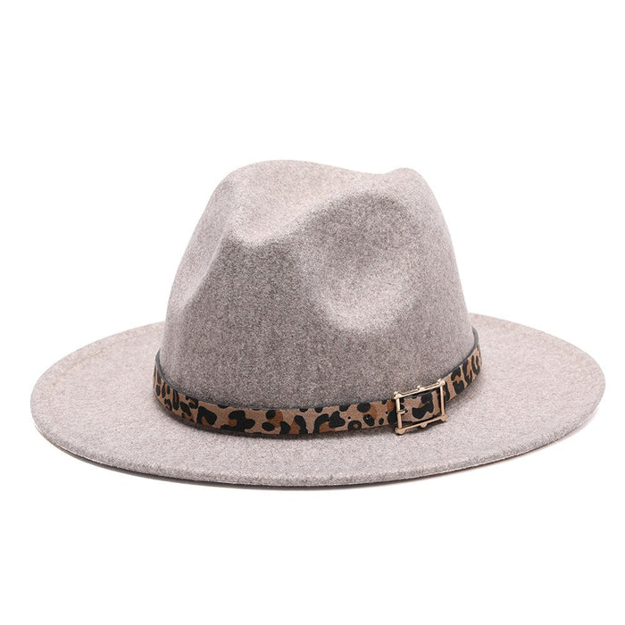 Panama Styled Vintage Wool & Felt Jazz Fedora