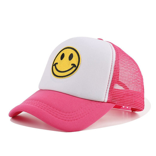 Adjustable Smiley Baseball Hat