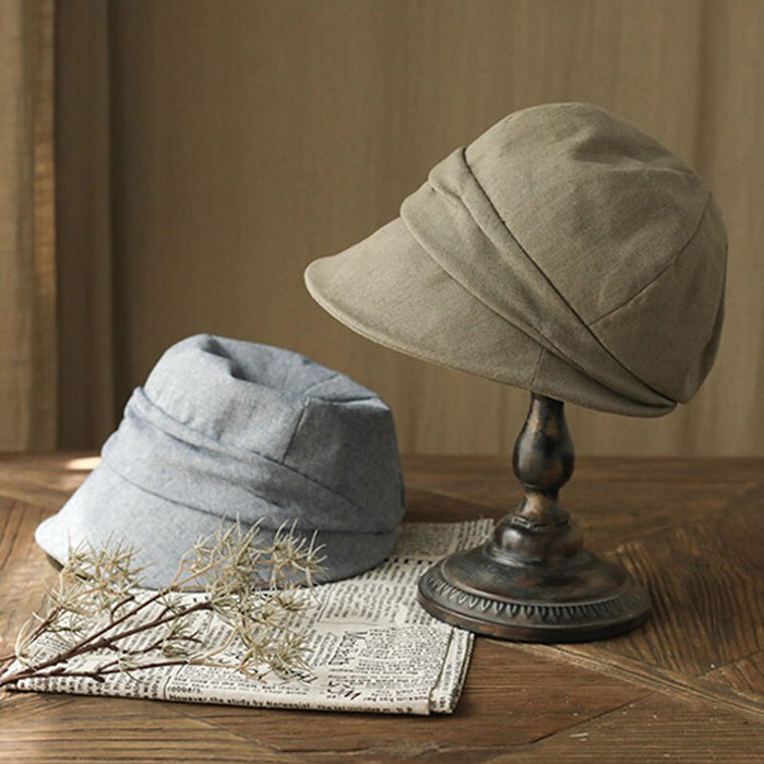 Women's Panama Styled Vintage Bob Bucket Hat
