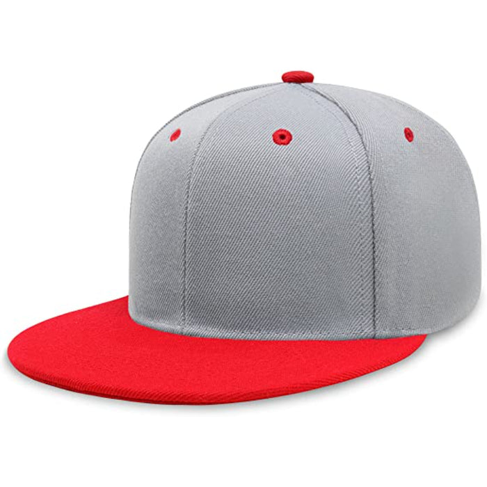 Classic Flat Bill Snapback Hat