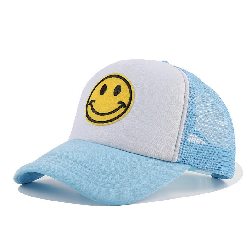 Adjustable Smiley Baseball Hat