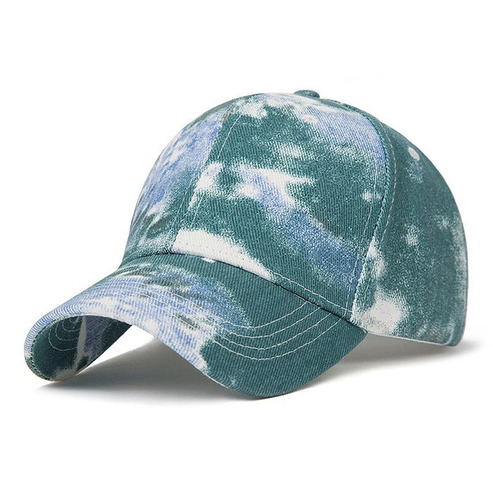 Colorful Tie Dye Snapback Baseball Cap