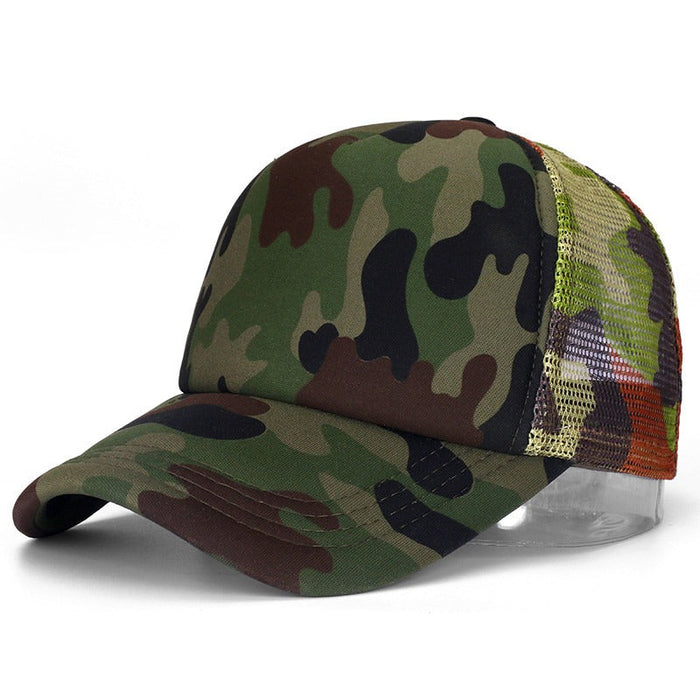Casual Plain Mesh Baseball Cap