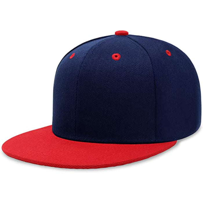 Classic Flat Bill Snapback Hat