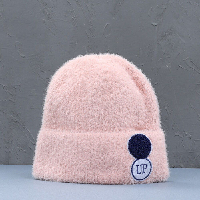 Soft Striped Cashmere Knitted UP Trendy Hip Hop Beanie