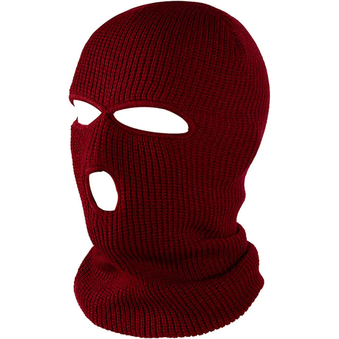 3 Hole Winter Knitted Mask