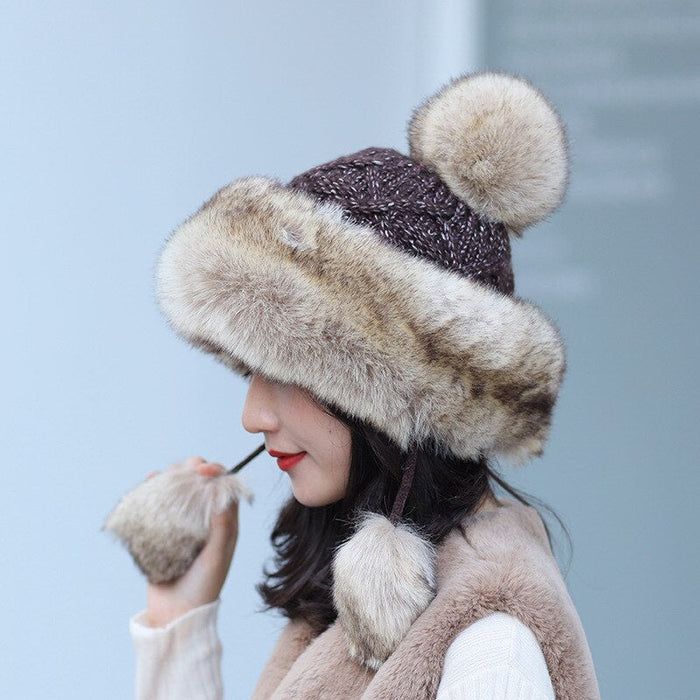 Warm Ear Cuff Winter Hat