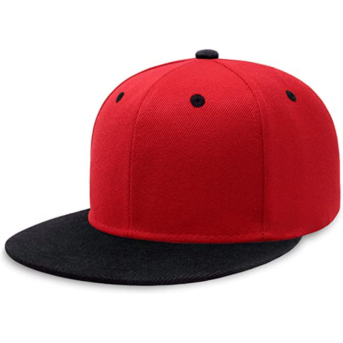 Classic Flat Bill Snapback Hat