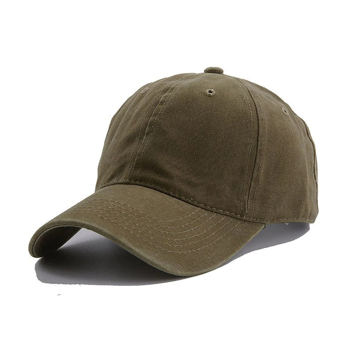 Men's & Women's Solid Color Vintage Casual Cap