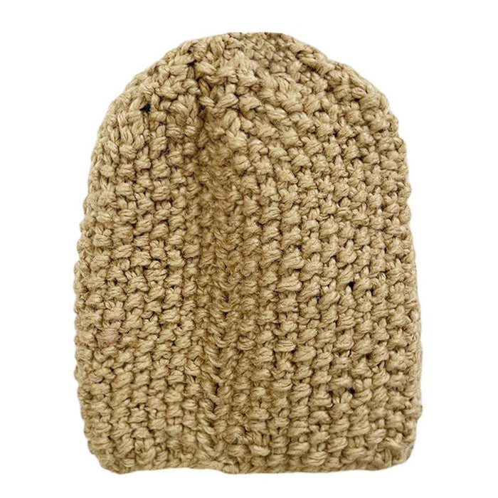 Wool Knitted Outdoor Leisure Warm Winter Beanie Hat