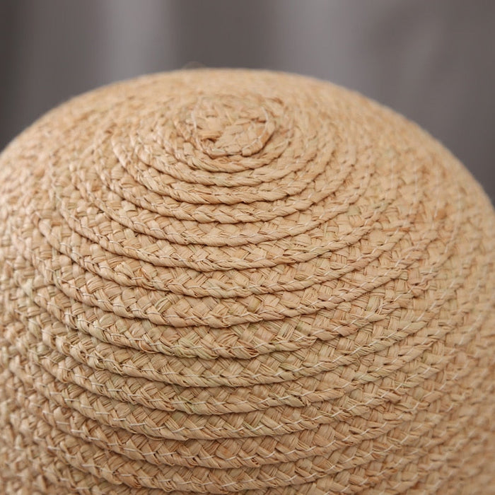 Wind Lanyard Wide Brim Cap