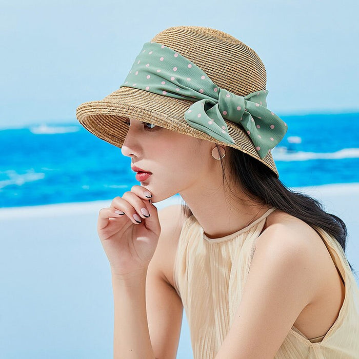 Sun Protective Summertime Beach Sun Hat With Visor
